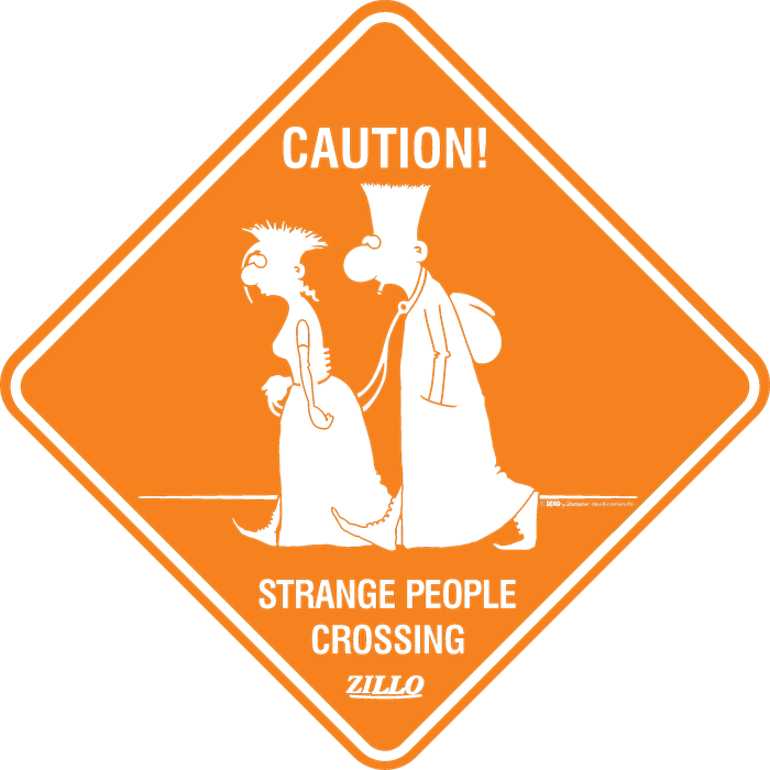 Strange People Crossing